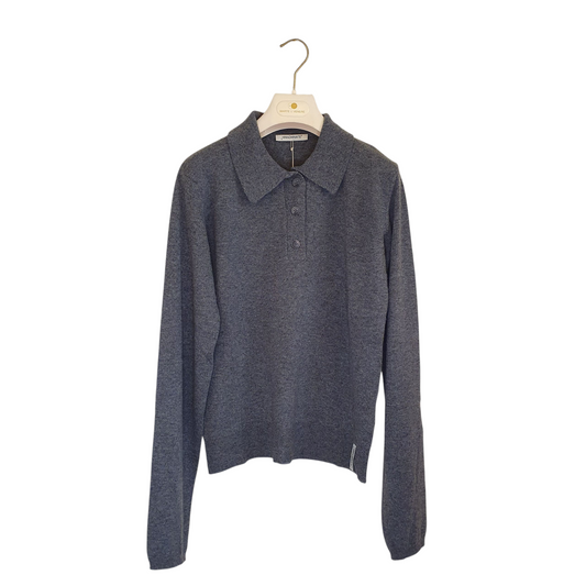 Polo in misto cashmere