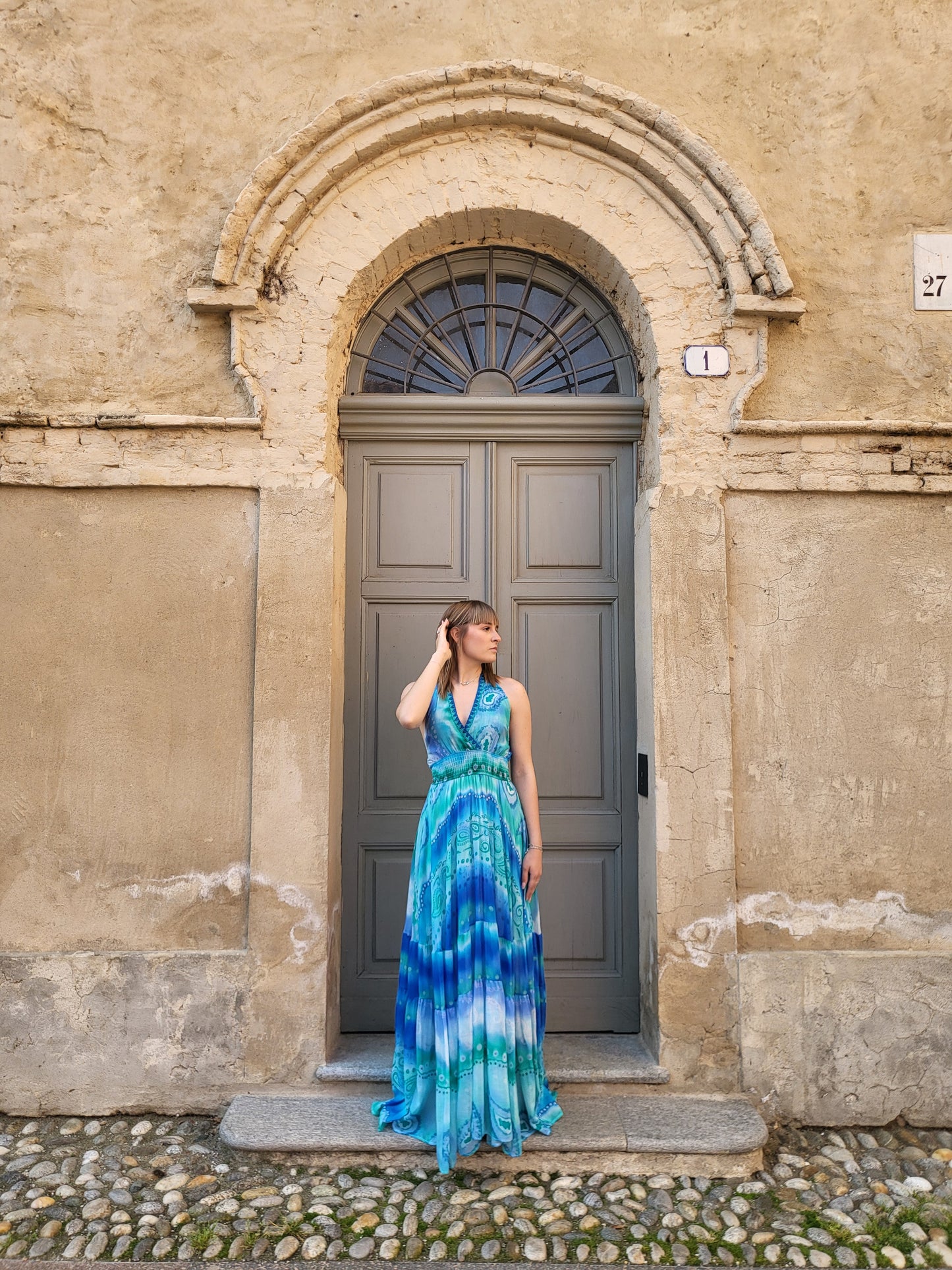 Abito scollo schiena Pho Firenze