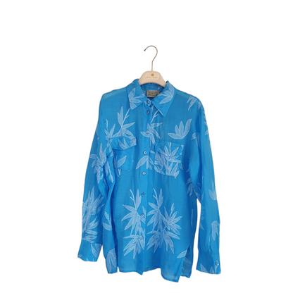 Camicia turchese Pho Firenze
