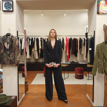 Blazer doppiopetto nero