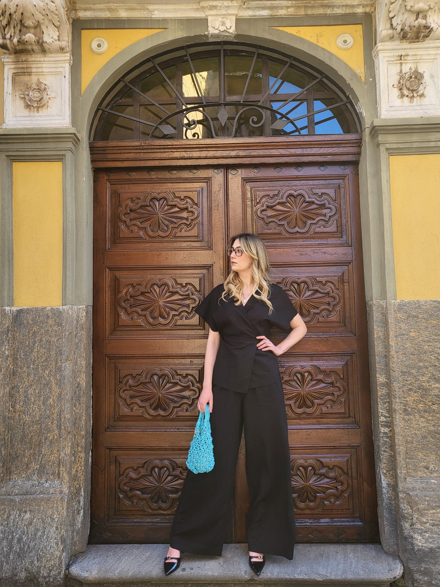 Pantalone in lino hinnominate