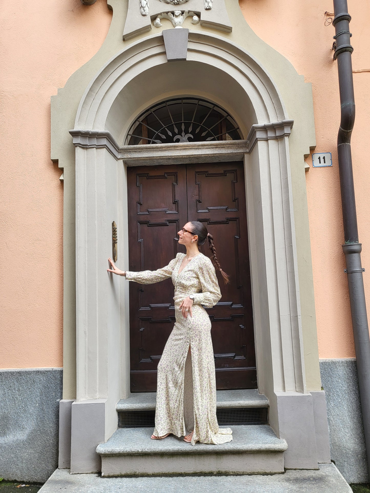Top/coprispalle fiori mar