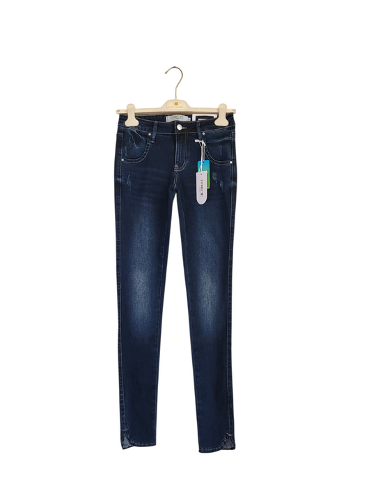 Jeans scuro fondo particolare met