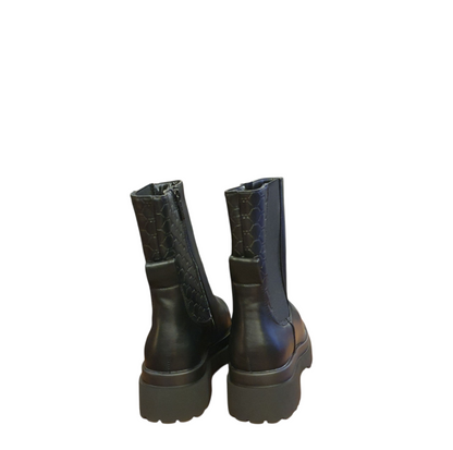 Combat boot met