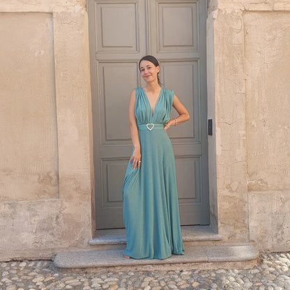 Abito verde acqua Giulia N