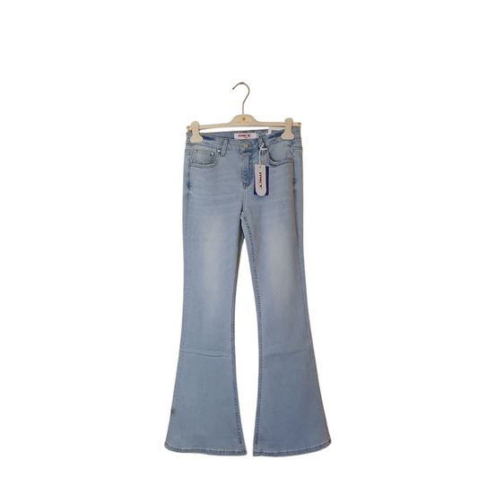 Jeans zampa met