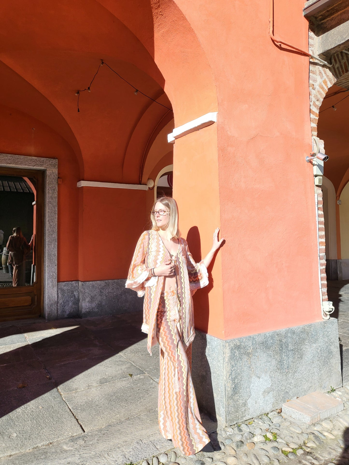 Pantalone multicolor Pho Firenze