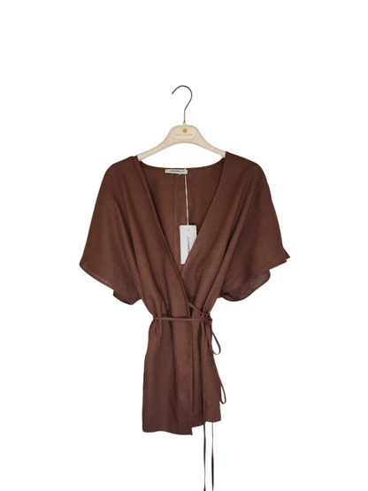 Camicia in lino hinnominate