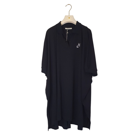 Polo oversize nera