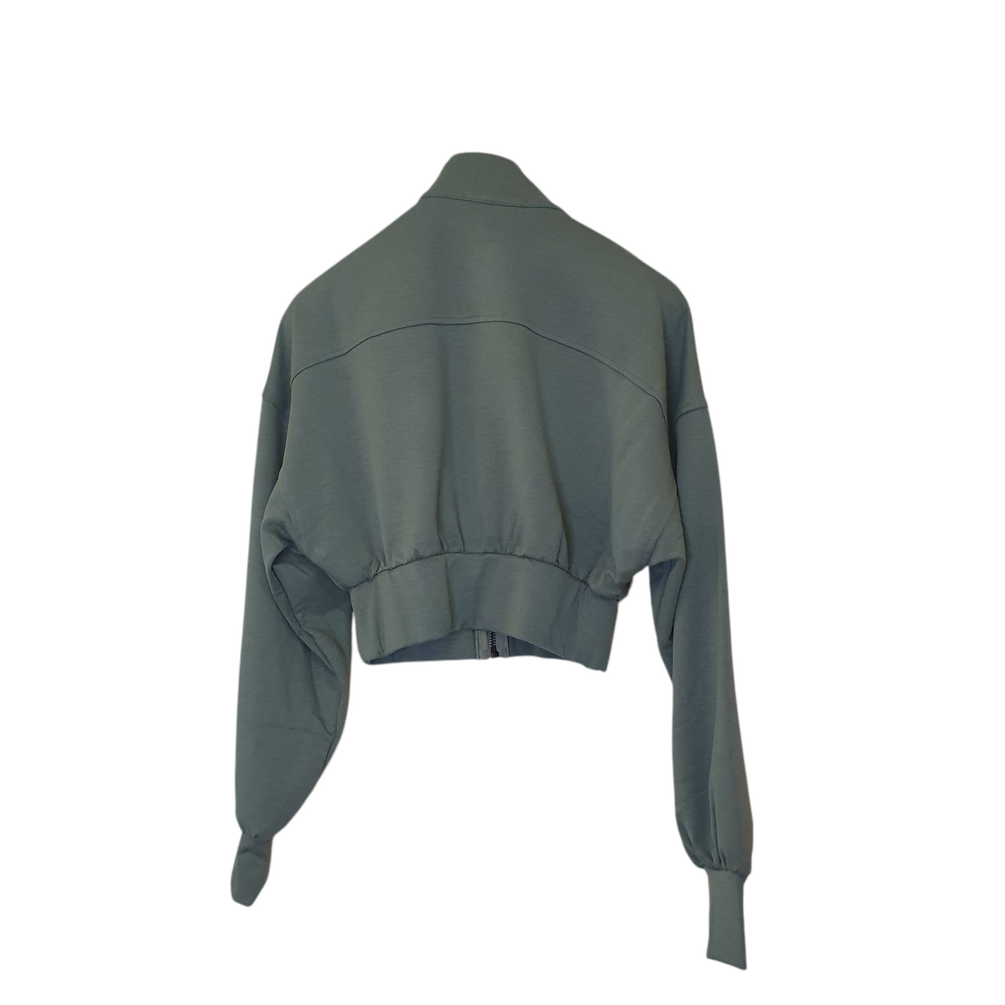 Felpa corta con zip