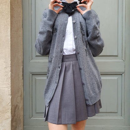 Cardigan misto cashmere