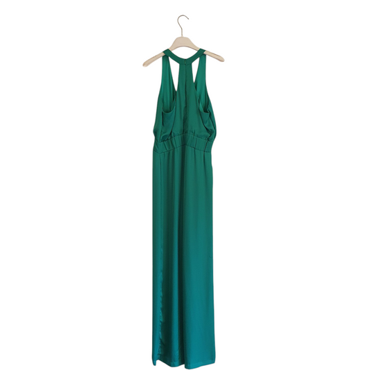 Jumpsuit verde con dettaglio