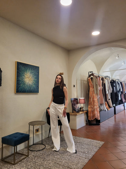 Pantalone con nervature di hinnominate