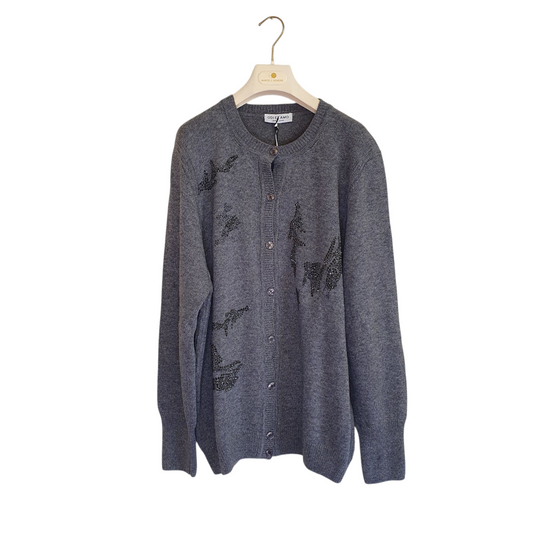Cardigan misto cashmere