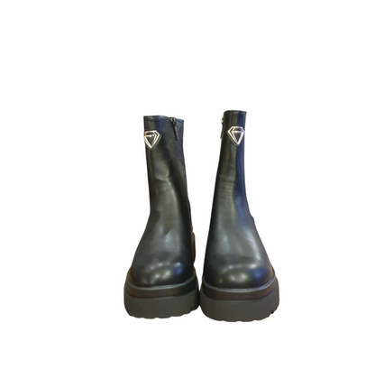 Combat boot met