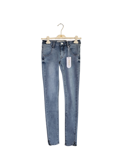 Jeans fondo particolare chiaro met