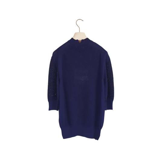 Pullover con strass