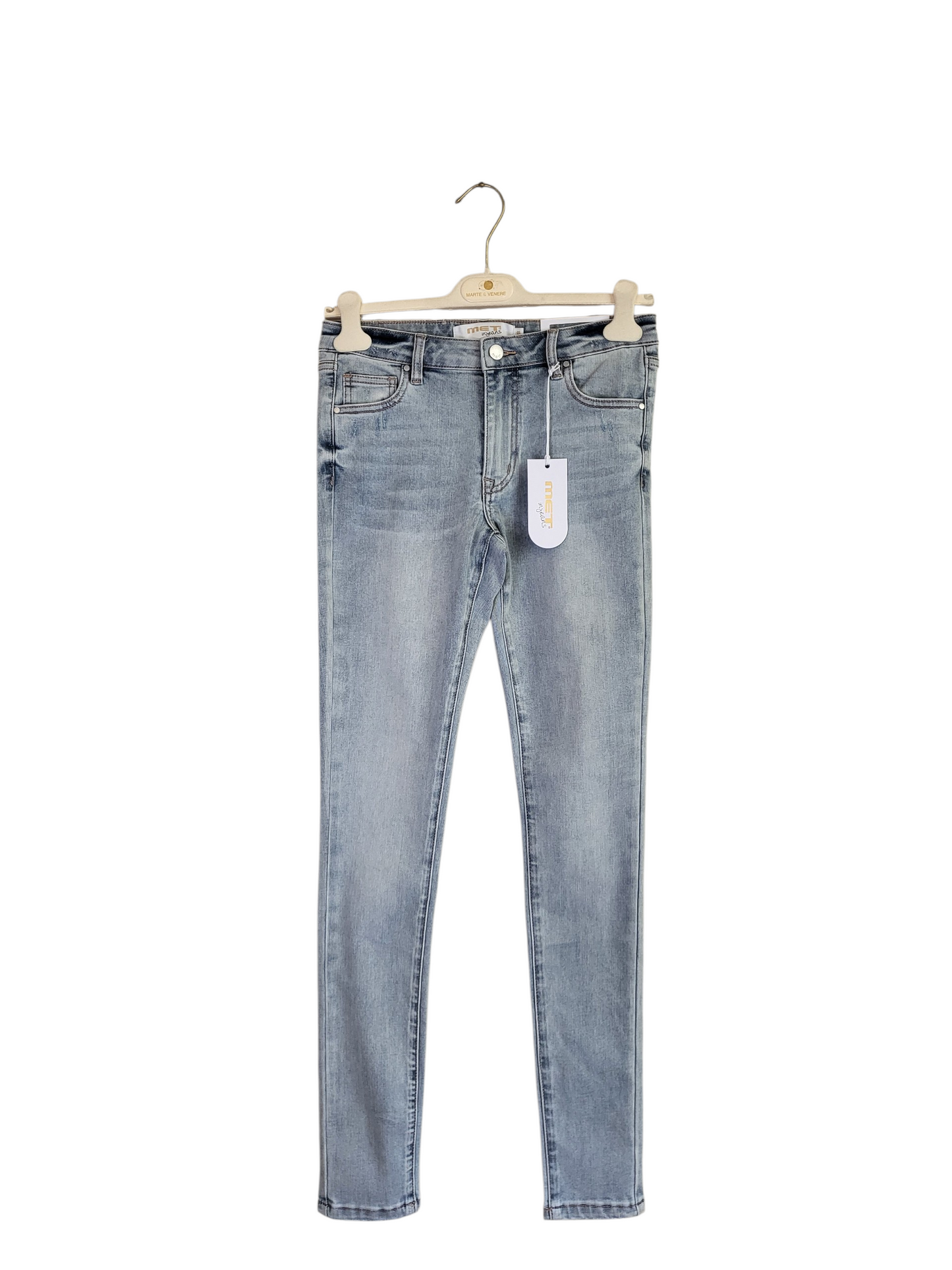 Jeans chiari skinny met